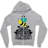 I Am Bee Actually In A Very Commited Relationship Zipper Hoodie