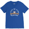 leave me alone talking to my cat today V-Neck Tee