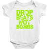 dub step drop beats not bombs black light skrillex ink hiphop dance Baby Onesie