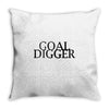 goal digger Throw Pillow