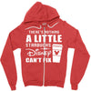 There's Nothing a Little Starbucks and Disney Can't Fix Zipper Hoodie