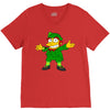 happy saint patrick day simpson V-Neck Tee