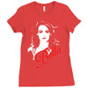 twilight frauen bella jacob edward film Ladies Fitted T-Shirt