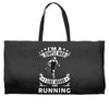 simple man running Weekender Totes