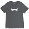 mustache V-Neck Tee