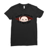 April Peeking Out Asian Baby Boy Ladies Fitted T-Shirt