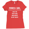 March Girl Ladies Fitted T-Shirt