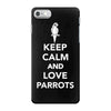 keep calm and love parrots iPhone 7 Case