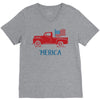 america 2 V-Neck Tee