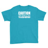 caution this vehicle is a transformer Youth Tee