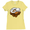 the neverending friendship Ladies Fitted T-Shirt