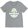 vote pandas V-Neck Tee