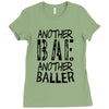 another bae another baller girls Ladies Fitted T-Shirt