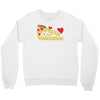 pizza is my valentine 2 Crewneck Sweatshirt