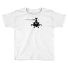 military attach helicopter gunship Toddler T-shirt