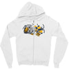 friendly kitty Zipper Hoodie