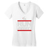 run away rabbit Women's V-Neck T-Shirt