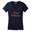 happy halloween Women's V-Neck T-Shirt