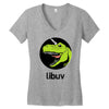 libuv Women's V-Neck T-Shirt