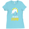 im with stupid Ladies Fitted T-Shirt