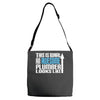 this is what an awesome plumber looks like Adjustable Strap Totes