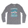 Camping Is Like Sex Long Sleeve Shirts
