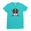 pirate Ladies Fitted T-Shirt