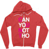 can yuo not tho Zipper Hoodie
