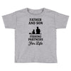 Father and Son Fishing Partners For Life Toddler T-shirt