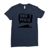 dont panic Ladies Fitted T-Shirt
