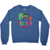 teacher saurus Crewneck Sweatshirt