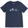 cat mom V-Neck Tee