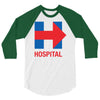 hillary hospital 3/4 Sleeve Shirt