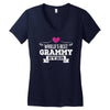 World's Best Grammy Ever Women's V-Neck T-Shirt