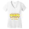 World Champion France 2018 Les Blues Women's V-Neck T-Shirt