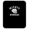 mighty numbers Mousepad