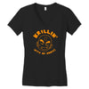krillin with my homies Women's V-Neck T-Shirt