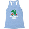 clever girl Racerback Tank