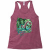 water lilies and nessy Racerback Tank