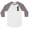 Pineapple Bomb Pocket 3/4 Sleeve Shirt