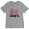 Just A Girl In Love With Her Heavy Equıpment Operator V-Neck Tee
