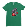 mma bulldog final Ladies Fitted T-Shirt