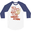 ocean is the only medication 3/4 Sleeve Shirt