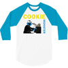 cookie monster 3/4 Sleeve Shirt