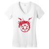 mark of the serpent Women's V-Neck T-Shirt