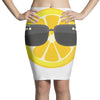 Lemon with Glasses Pencil Skirts