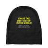 best sister crazy scarry Baby Beanies