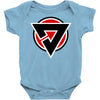 red black zero Baby Bodysuit