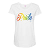 pride Maternity Scoop Neck T-shirt