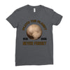 pluto the planet never forget Ladies Fitted T-Shirt